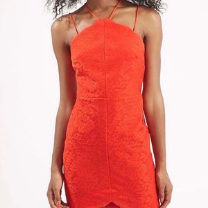 Red Topshop Dress